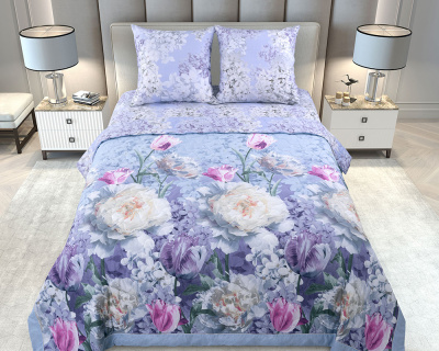 Комплект для сна с одеялом Айла, перкаль